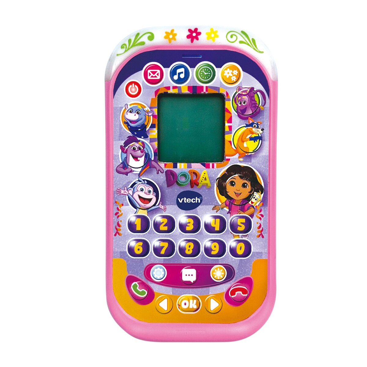 Teléfono educativo de Dora la Exploradora Vtech 3