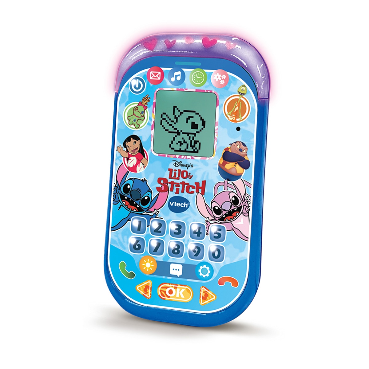 Teléfono educativo de Stitch Vtech 3