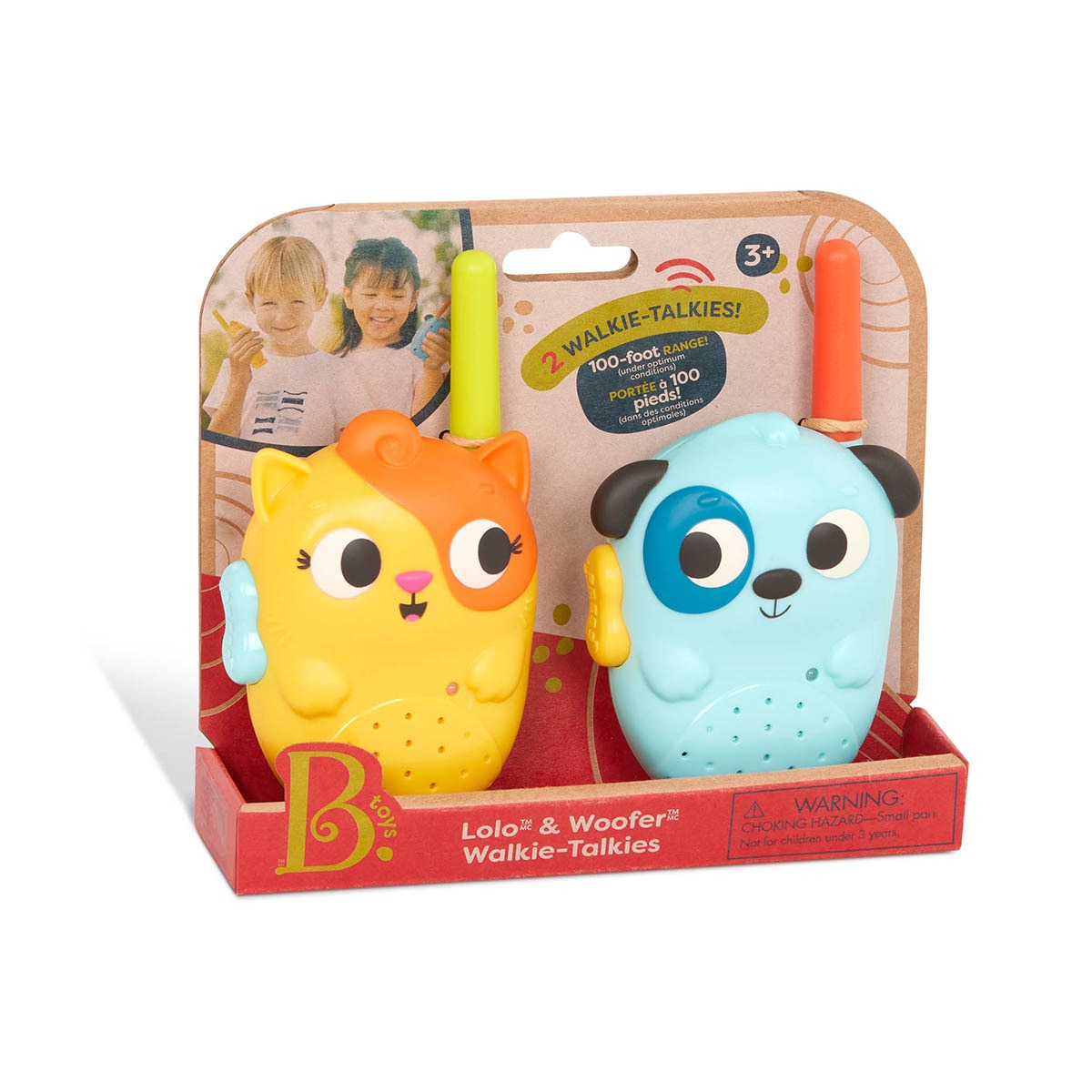 Walkie Talkies Lolo & Woofer B . Toys 6