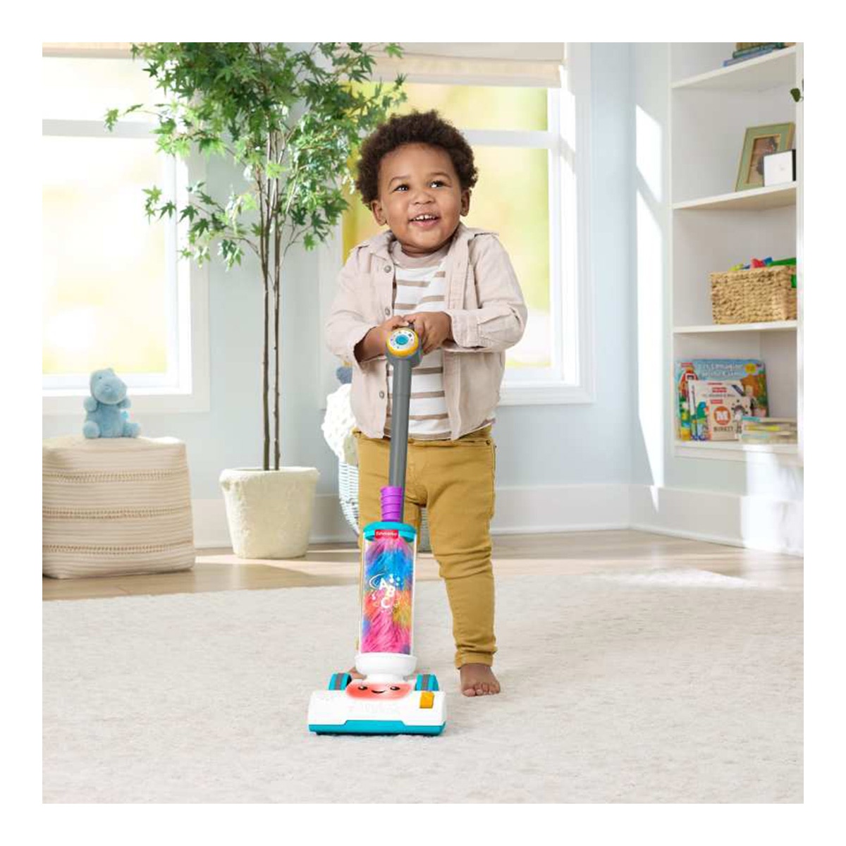 Aspirador 2 en 1 de juguete Ríe y Aprende Fisher-Price 3