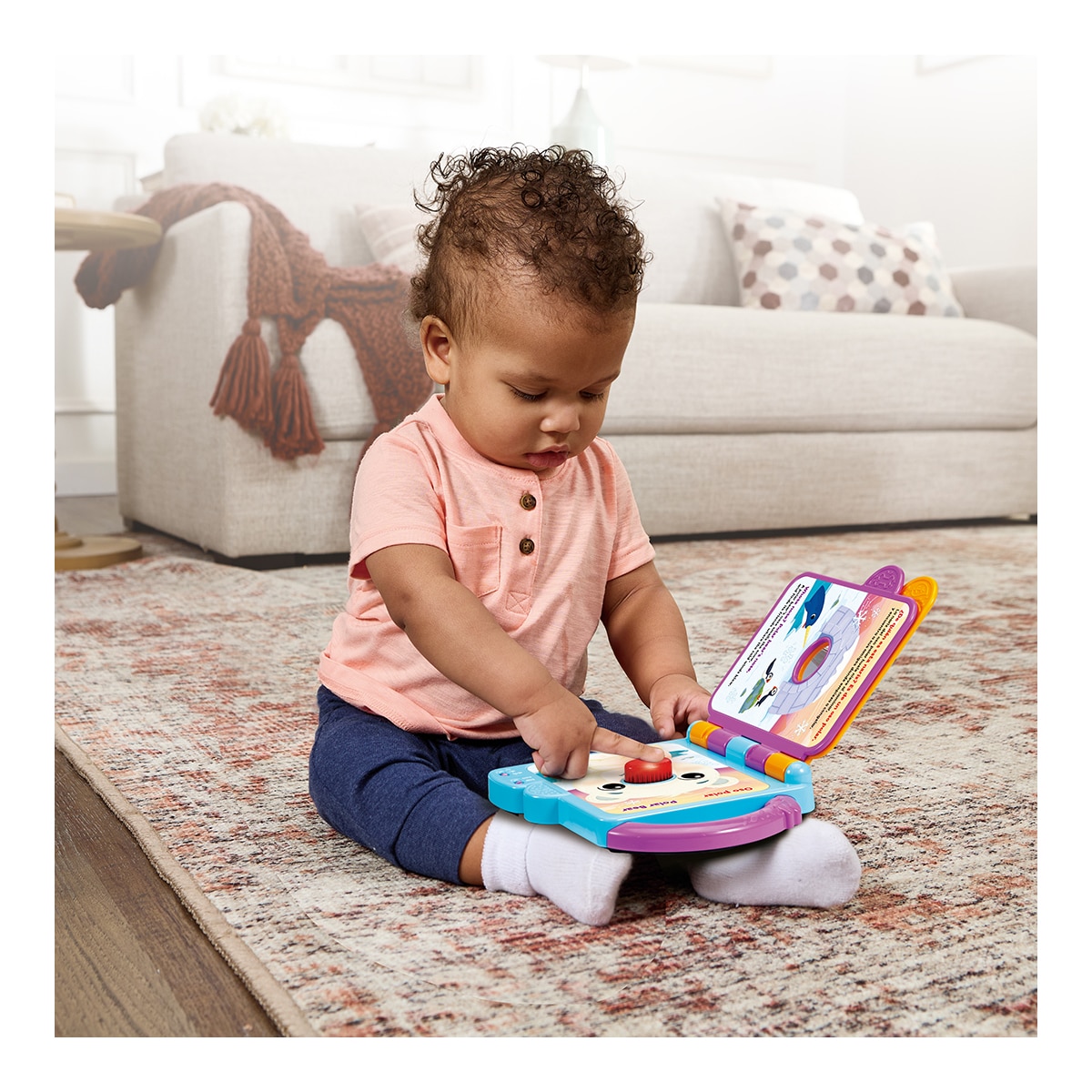 Libro bilingüe con voz de diferentes animales para aprender y jugar Leap Frog 4