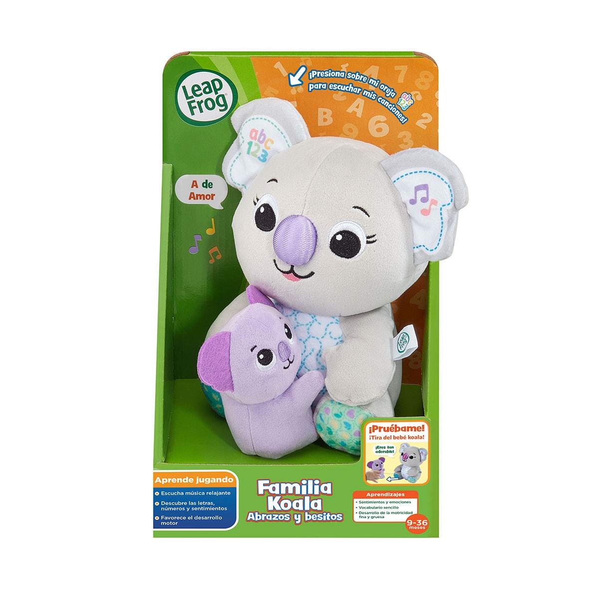 Peluche kola y bebé interactivos para reforzar los vínculos afectivos Leap Frog 5