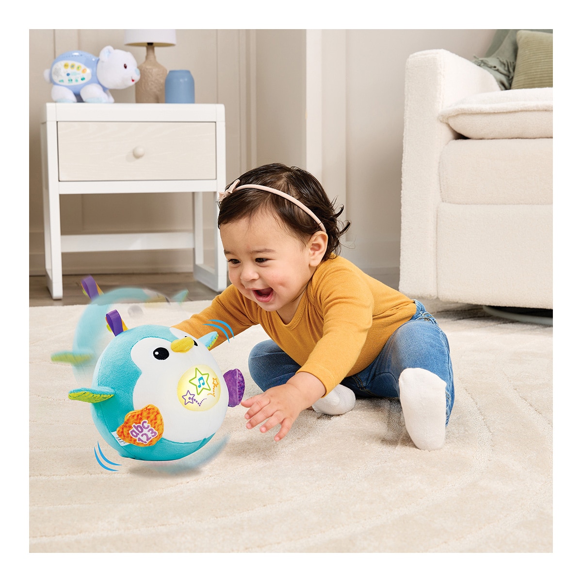 Pingüino de peluche que habla canta y se mueve de forma independiente Leap Frog 4