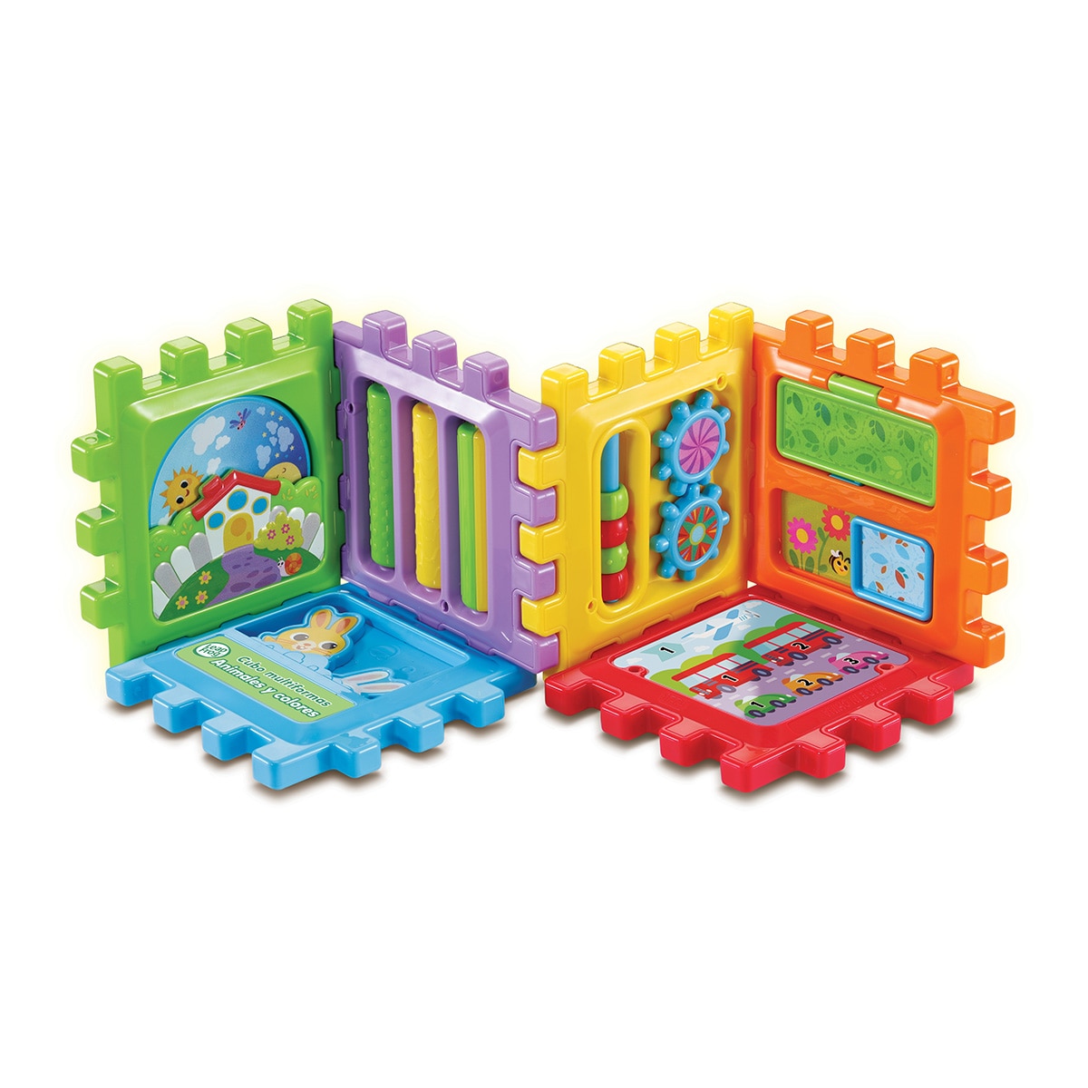 Imagen 0 de Cubo de juegos con 6 paneles de juego de doble cara Leap Frog