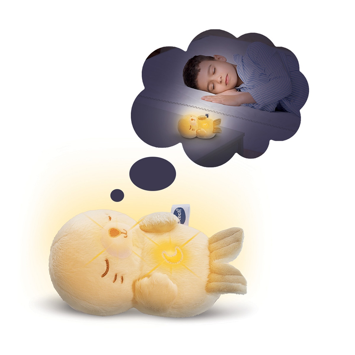 Foca de peluche con distintas melodías relajantes Vtech 2