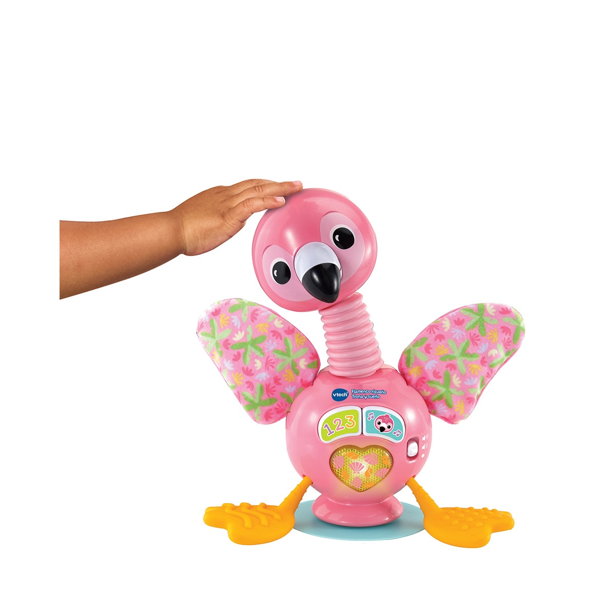 Juguete interactivo de con ventosa para la trona, con diferentes elementos para manipular Vtech 6