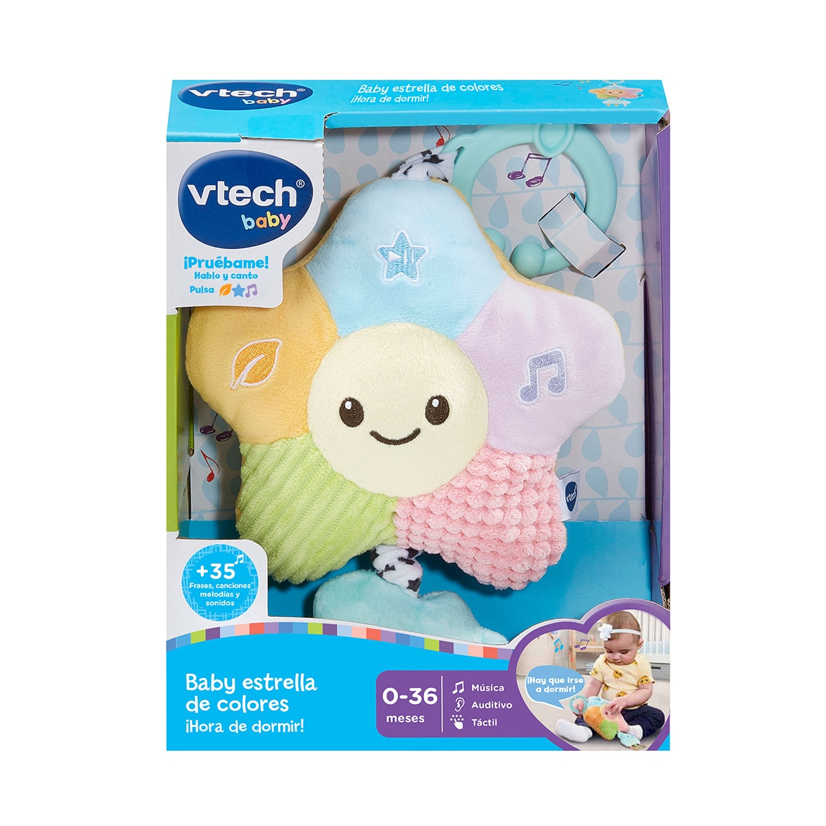 Peluche interactivo de con forma de estrella para llevar a todas partes Vtech 4