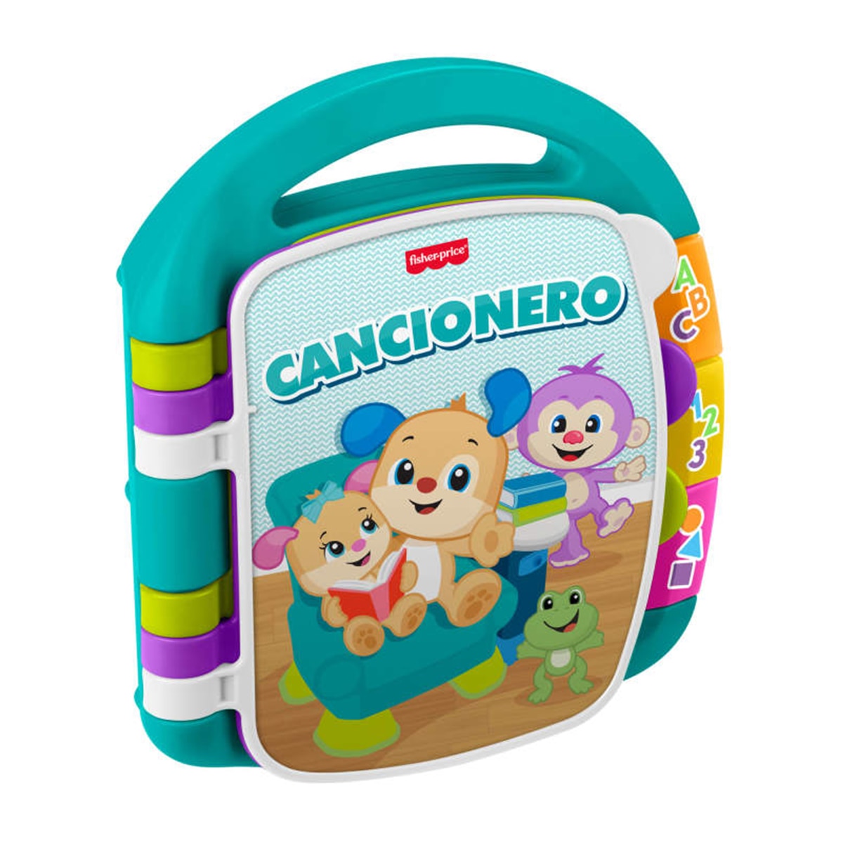 Fisher-Price - Libro interactivo de aprendizaje Fisher-Price Ríe y aprende Mattel.