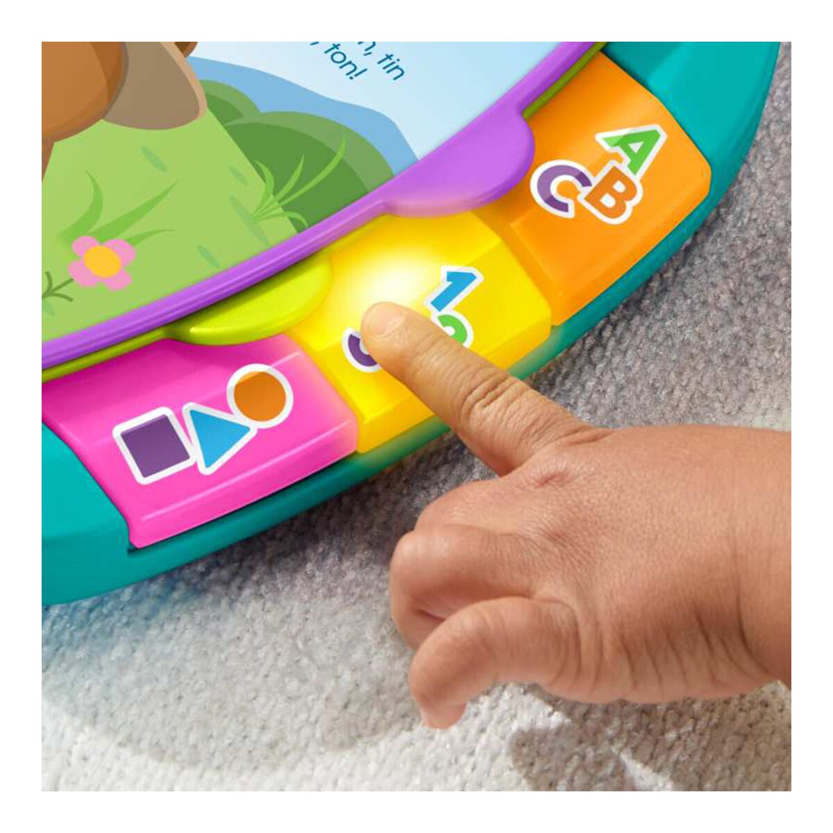 Libro interactivo de aprendizaje Fisher-Price Ríe y aprende Mattel 5
