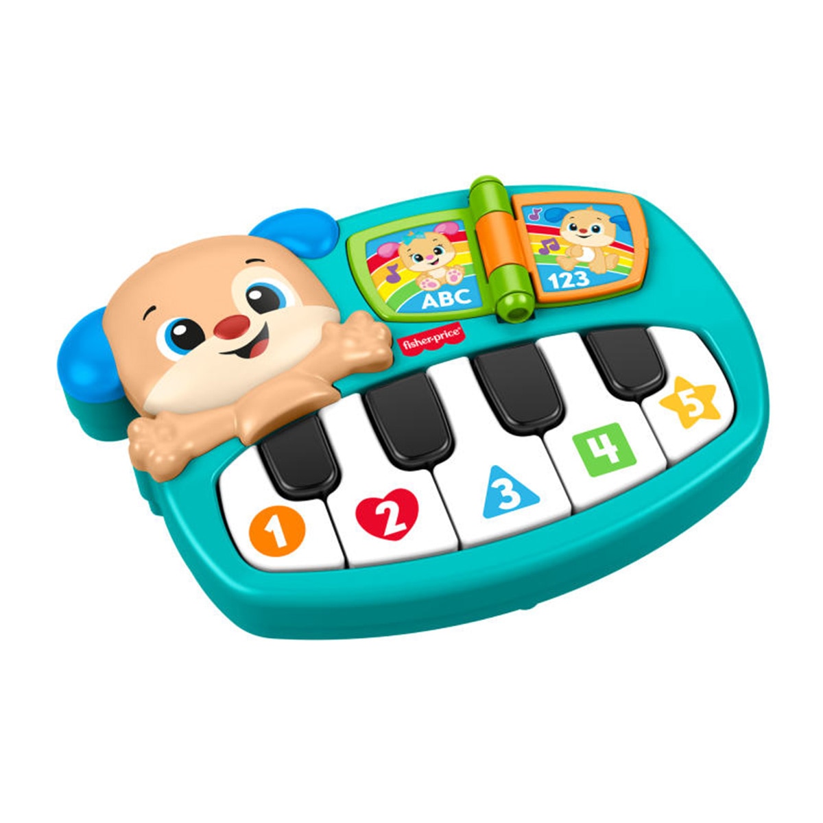Imagen 2 de Piano Perrito Castellano Fisher-Price Ríe y aprende Mattel