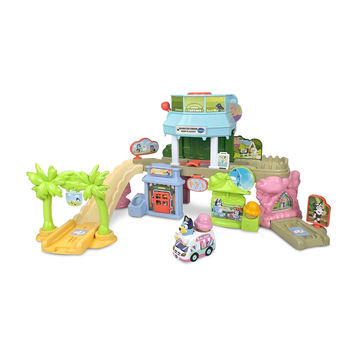 Imagen 0 de Playset Heladería TTB y Camión de los helados Bluey Vtech