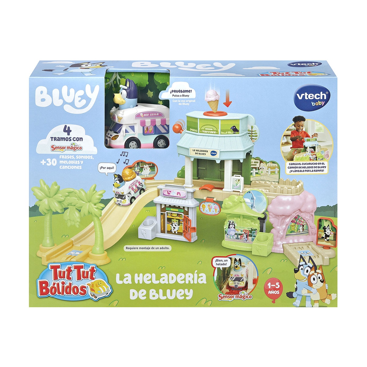 Playset Heladería TTB y Camión de los helados Bluey Vtech 3