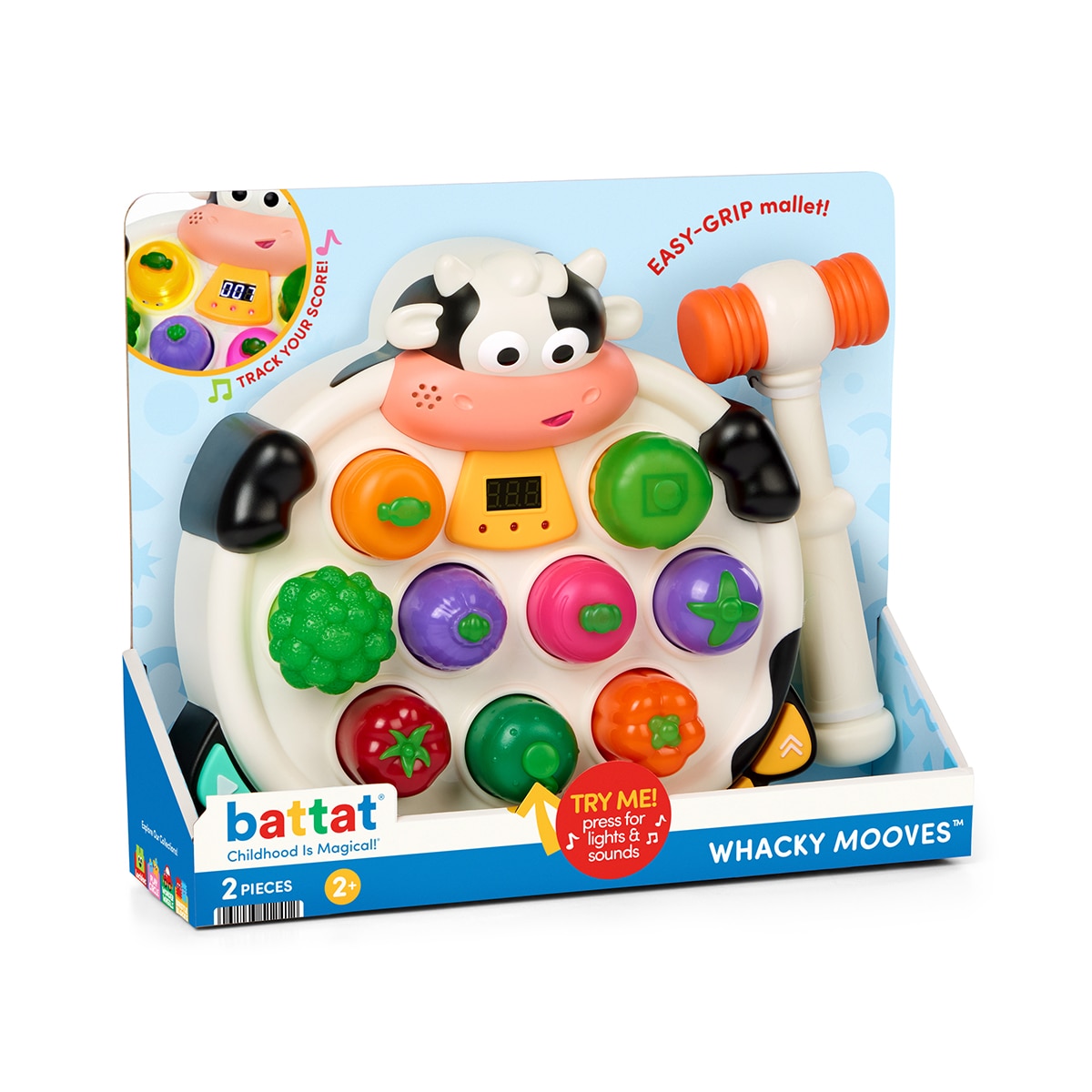 Vaca Interactiva Whacky Mooves Battat 5