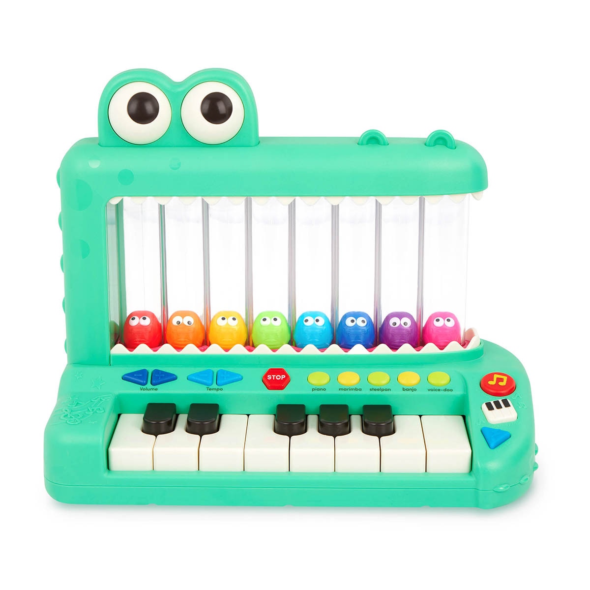 Imagen 0 de Croco Pop Piano con Luces y Sonidos Battat