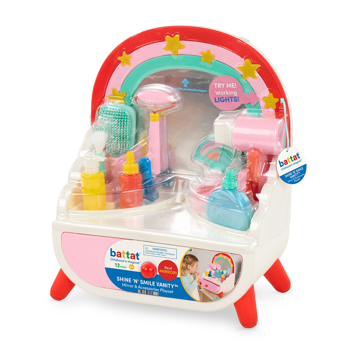 Set Tocador con Luces y Accesorios Battat 4
