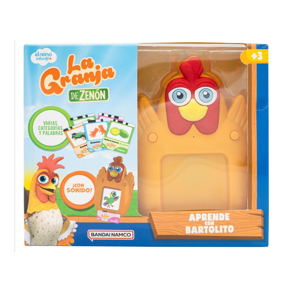 Imagen 1 de Aprende con Bartolito La granja de Zenon Bandai