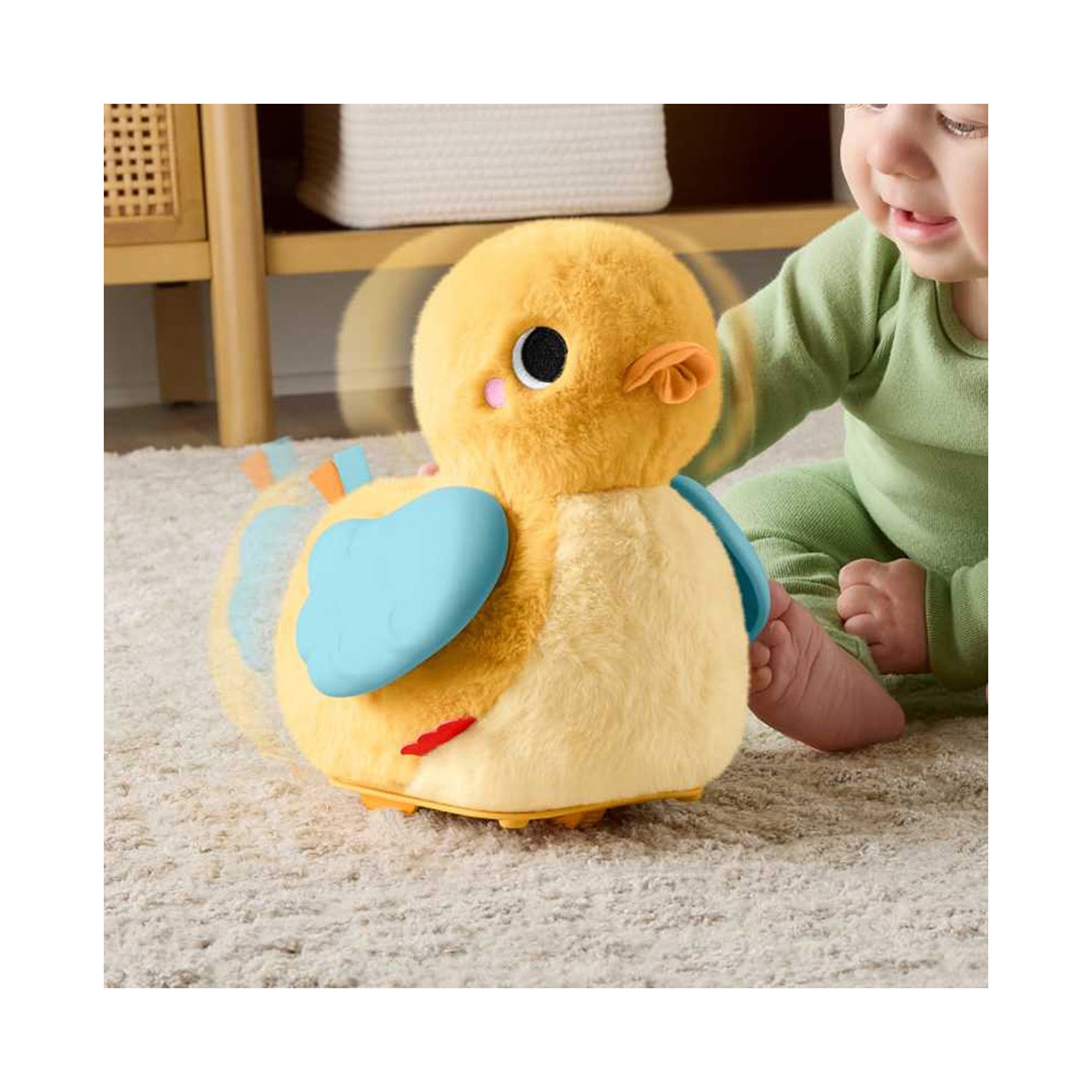 Juguete musical patito abracitos y gateos 4 en 1 con actividades Fisher-Price 3