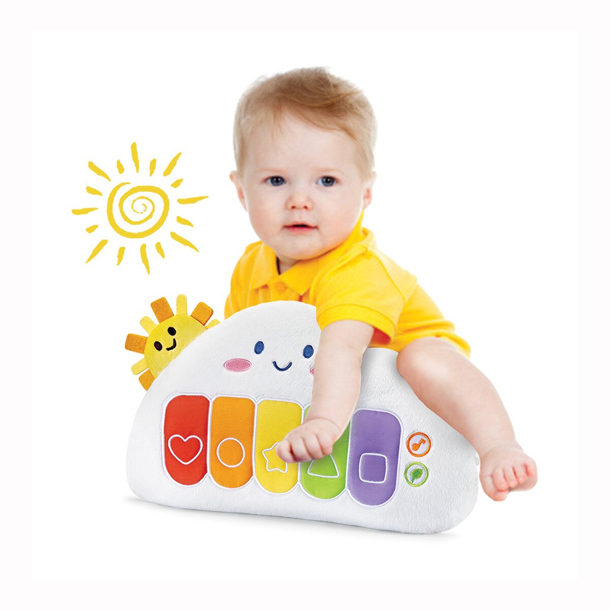 Peluche interactivo Nube Musical Arcoíris DoReMi Vtech 2