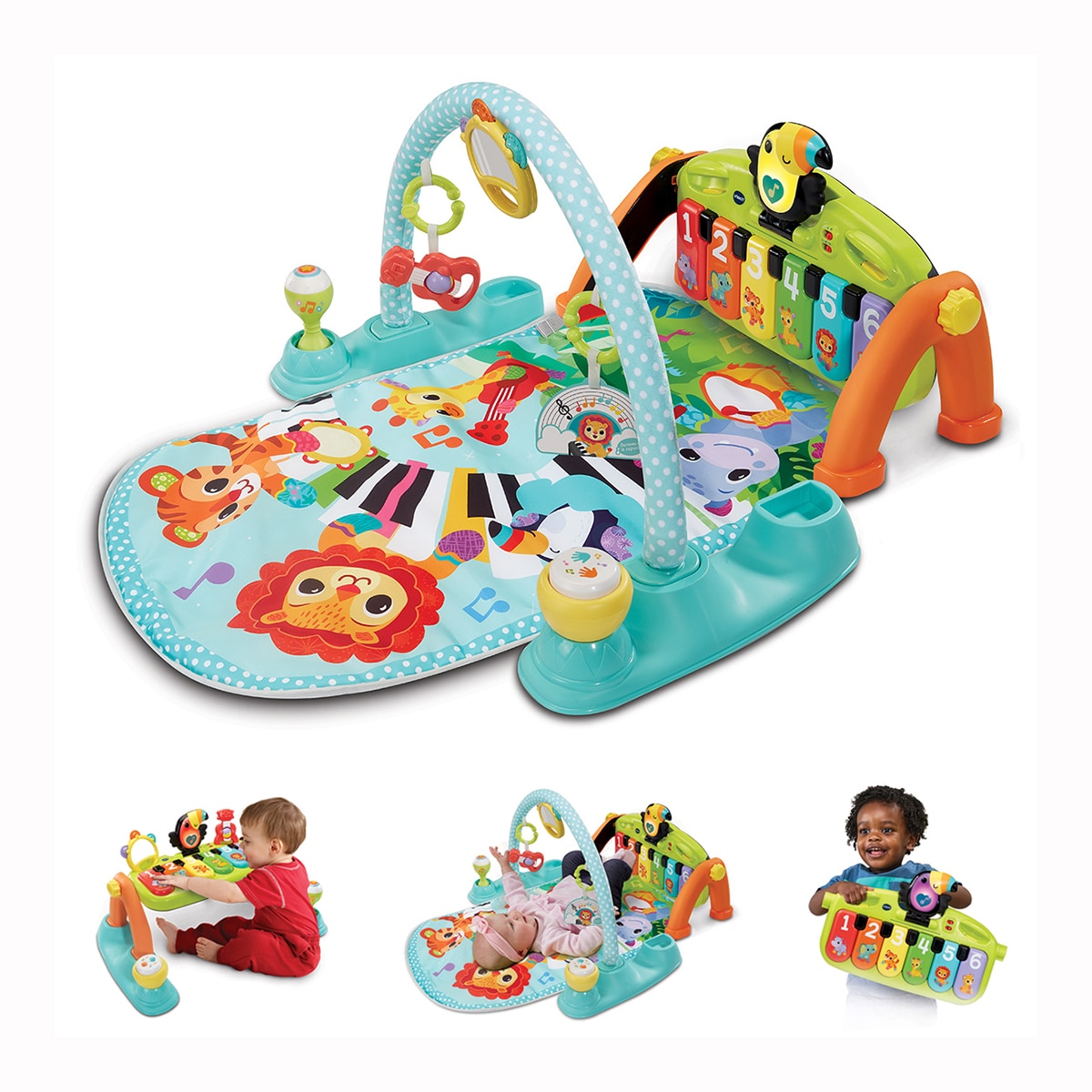 Mantita y gimnasio evolutivo musical Vtech 2