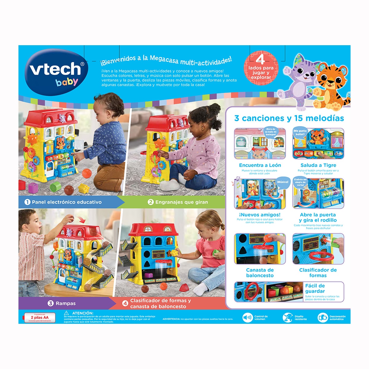 Casa interactiva Megacasa Interactiva VTech 5