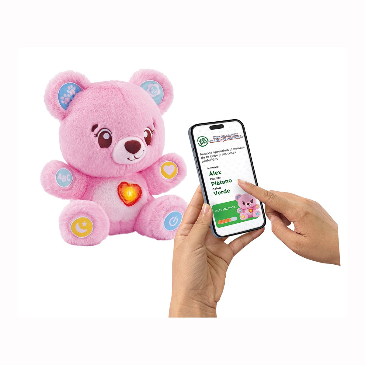 Imagen 2 de Peluche interactivo personalizable Mimosa, mi osita cariñosa LeapFrog