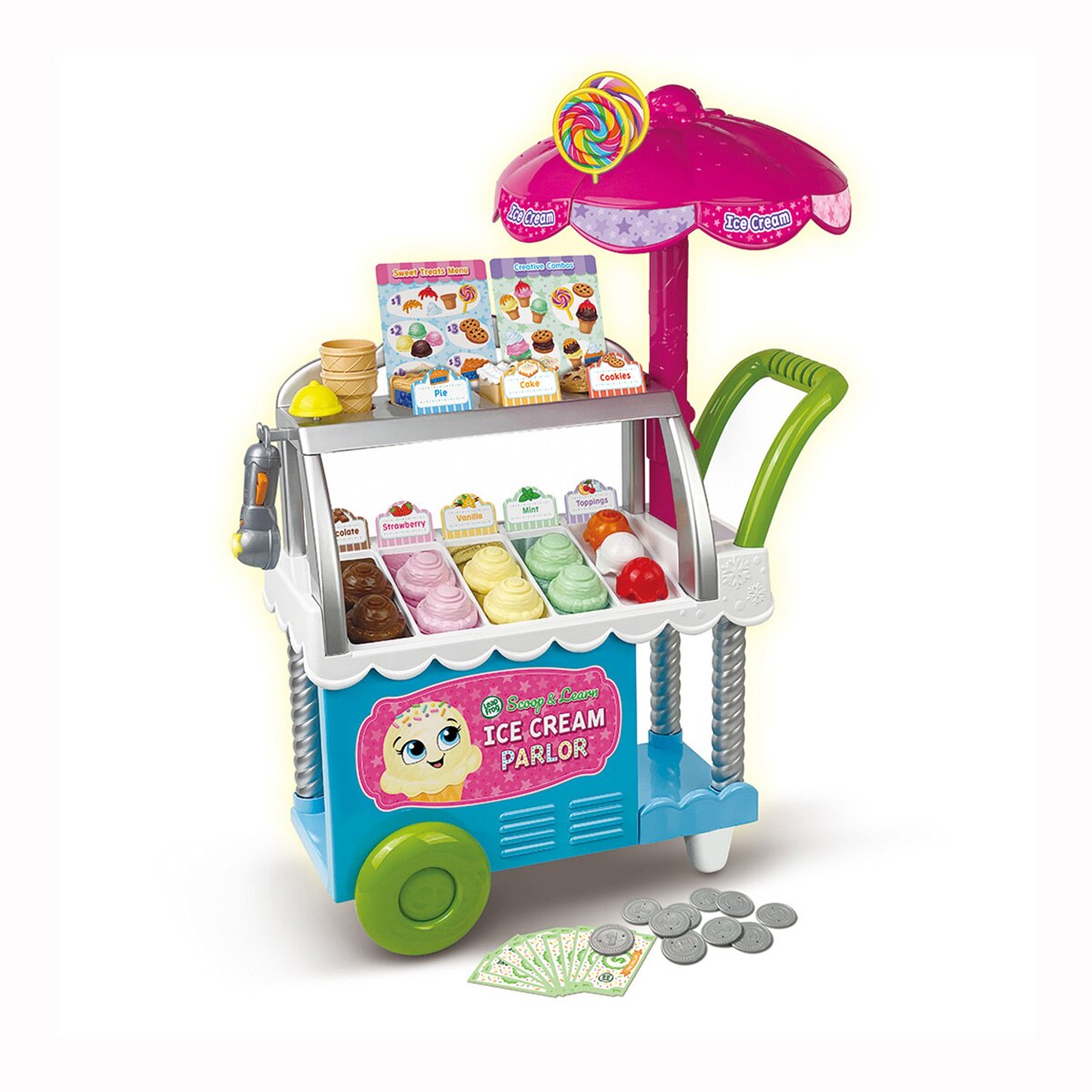 Imagen 0 de Carrito de helados interactivo Sorpresas y Sabores LeapFrog