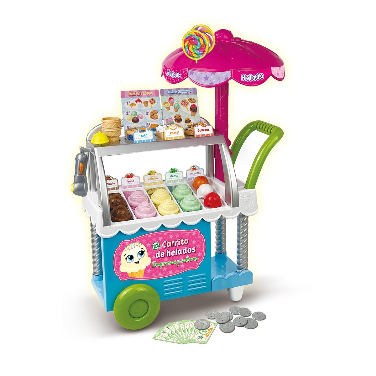 Imagen 4 de Carrito de helados interactivo Sorpresas y Sabores LeapFrog