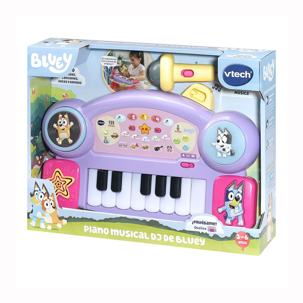 Piano musical DJ de Bluey Vtech 4