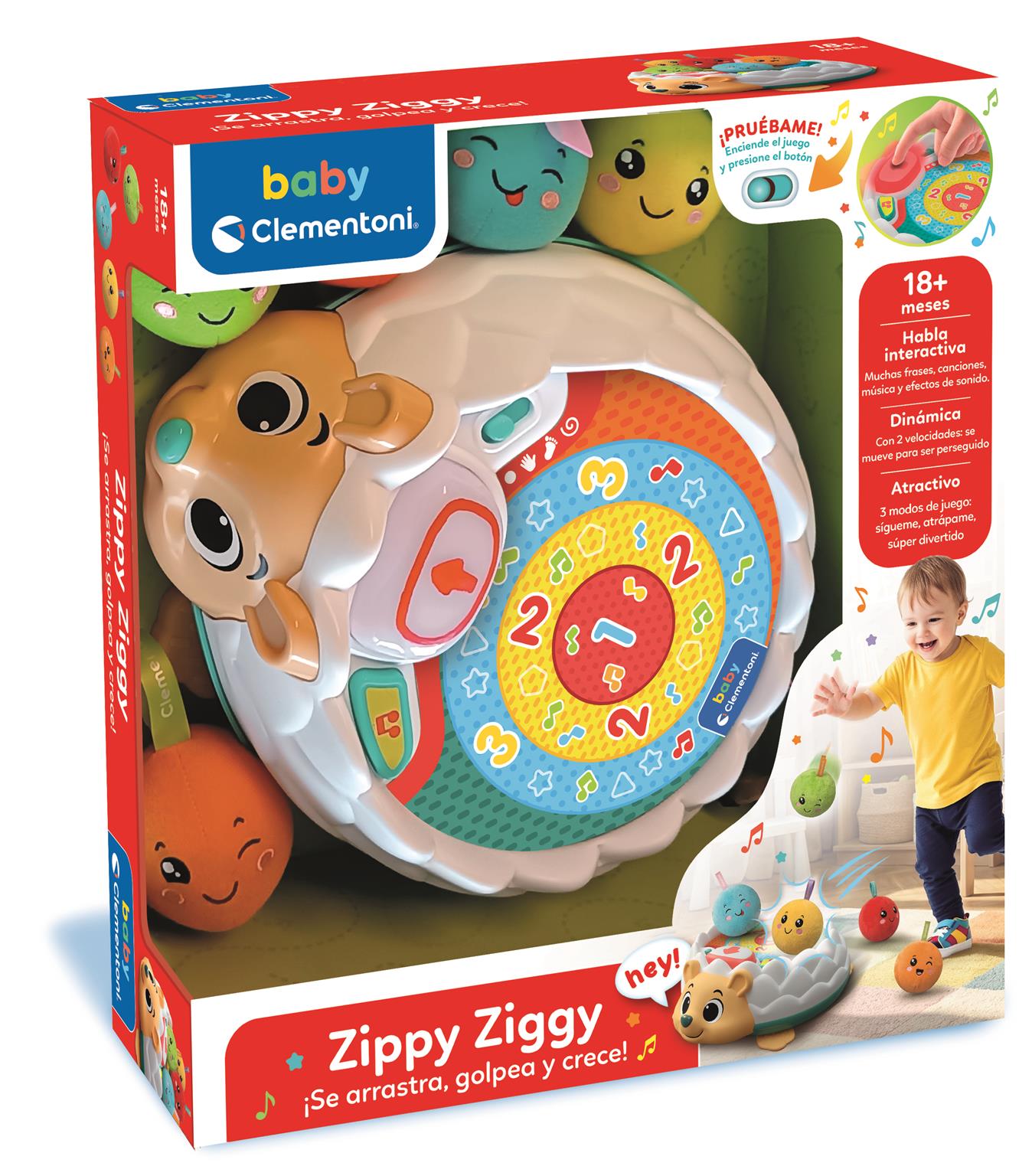 Imagen 0 de Juguete electrónico Zippy Ziggy Baby Clementoni