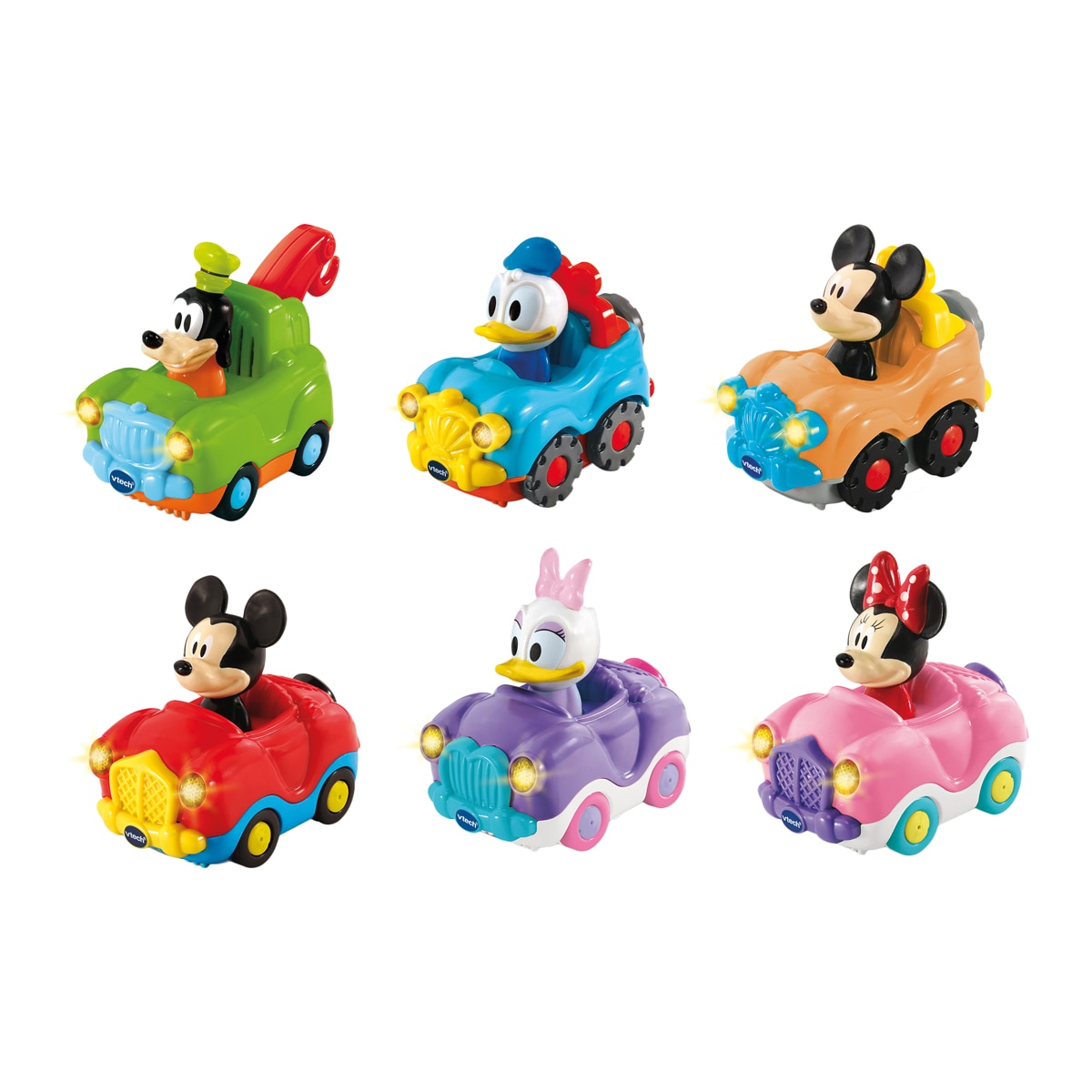 Imagen 0 de Vehículo de juguete con los mágicos personajes de Disney Tut Tut Bólidos VTech Baby