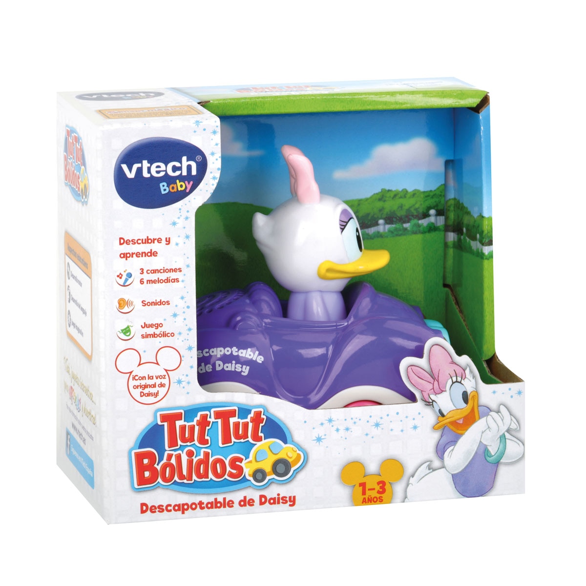Vehículo de juguete con los mágicos personajes de Disney Tut Tut Bólidos VTech Baby 5