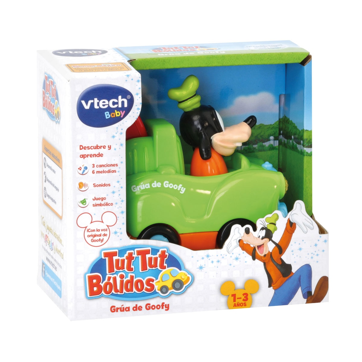 Vehículo de juguete con los mágicos personajes de Disney Tut Tut Bólidos VTech Baby 6