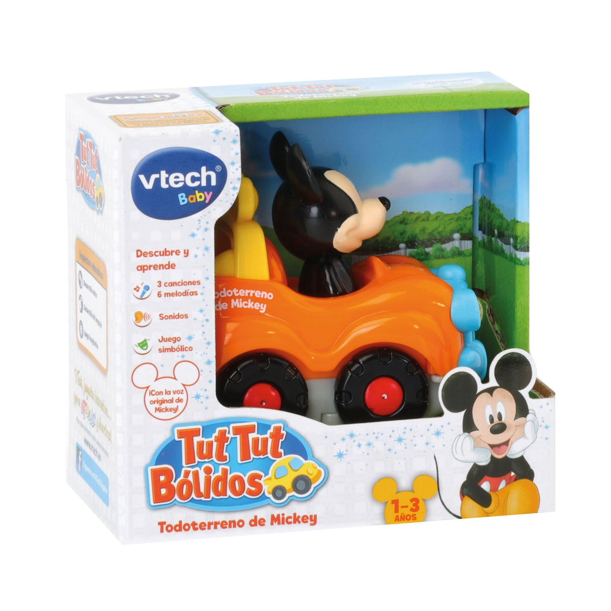 Vehículo de juguete con los mágicos personajes de Disney Tut Tut Bólidos VTech Baby 7