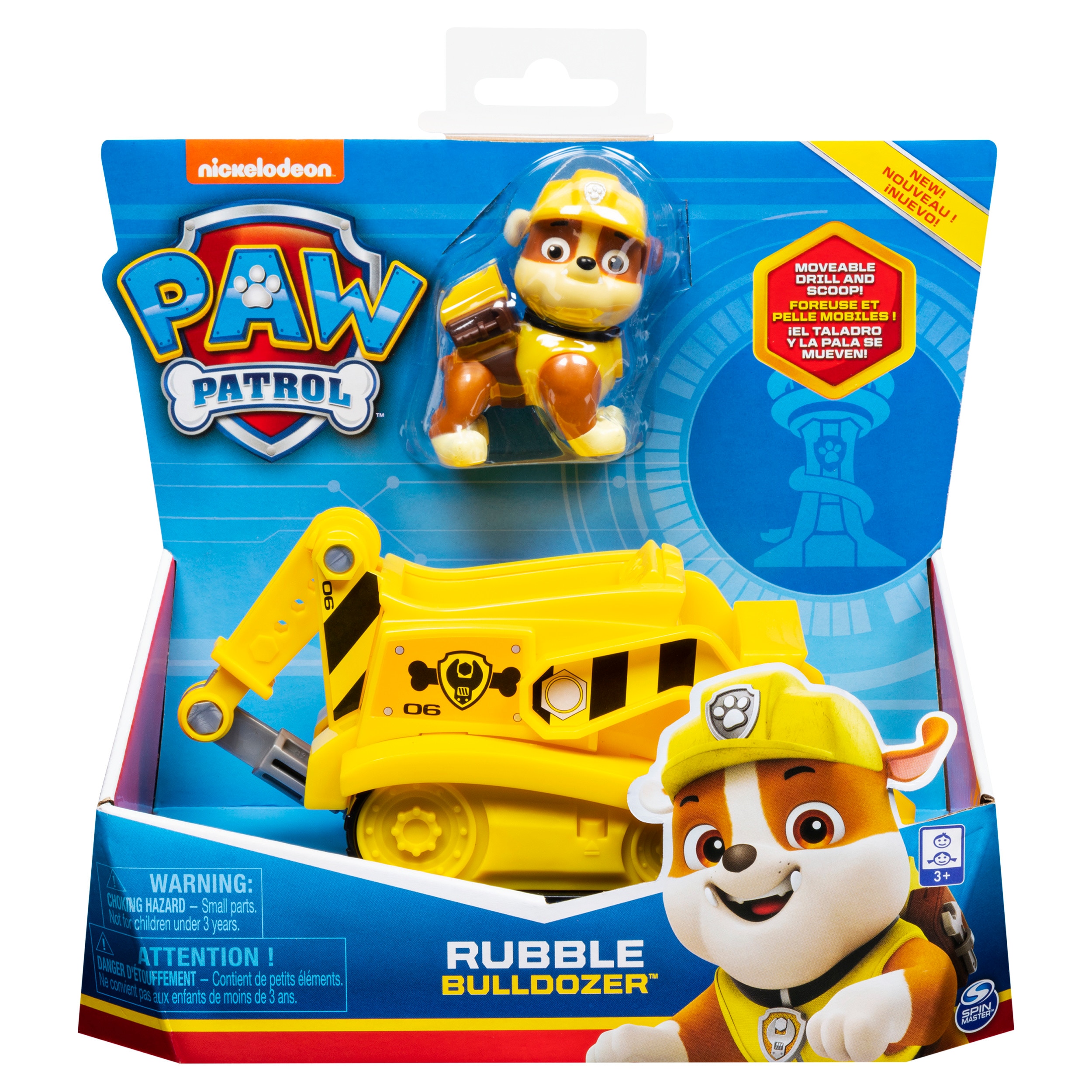 Paw Patrol Vehículo  Basic Rubble 2