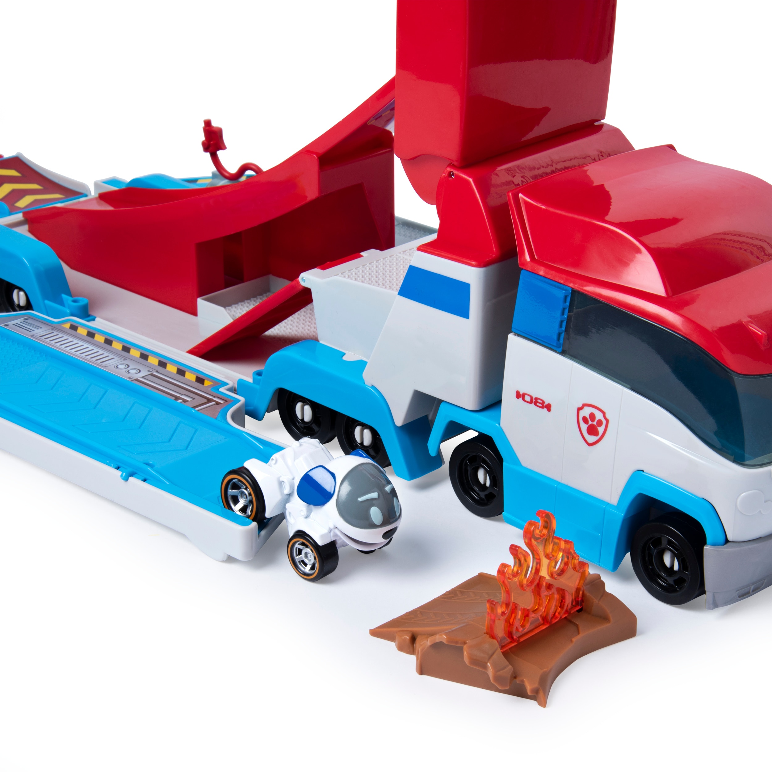 Playset El bus de La patrulla canina Autobús Lanzador Transportador Paw Patrol True Metal 4