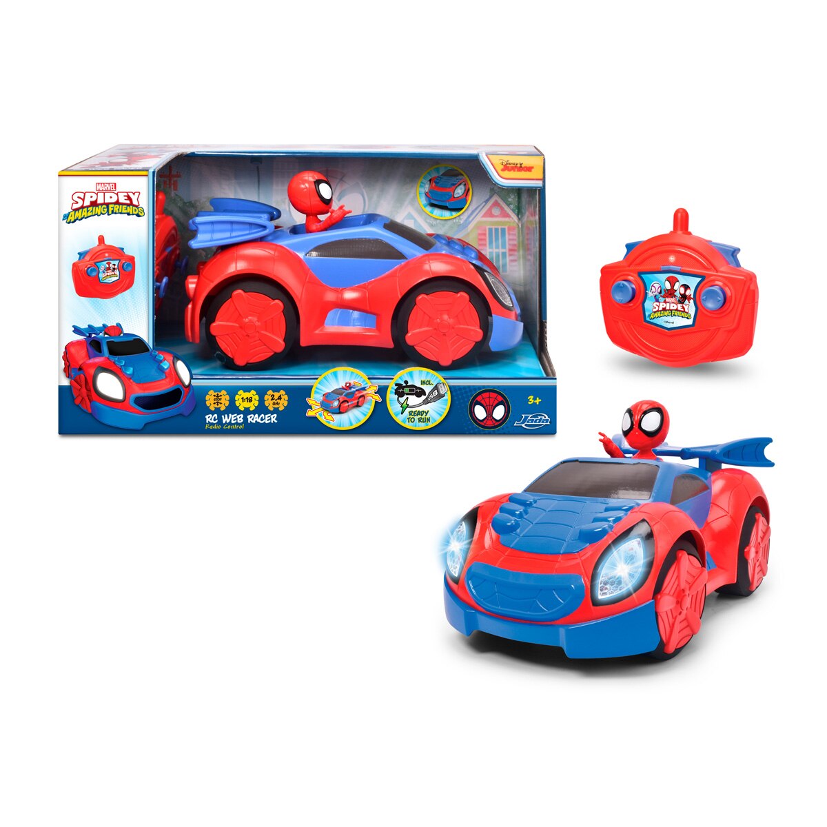 Simba – Rc Spidey Web Racer 27Cm.