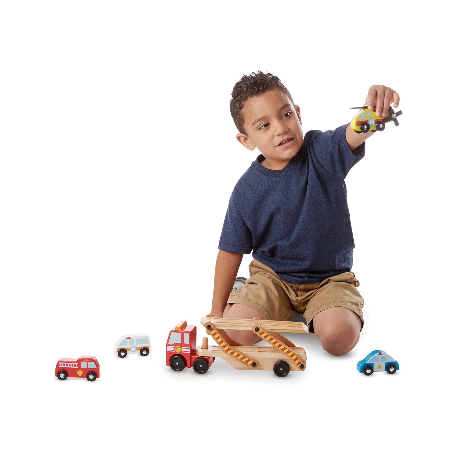Transportador Coches Emergencia Melissa & Doug 2