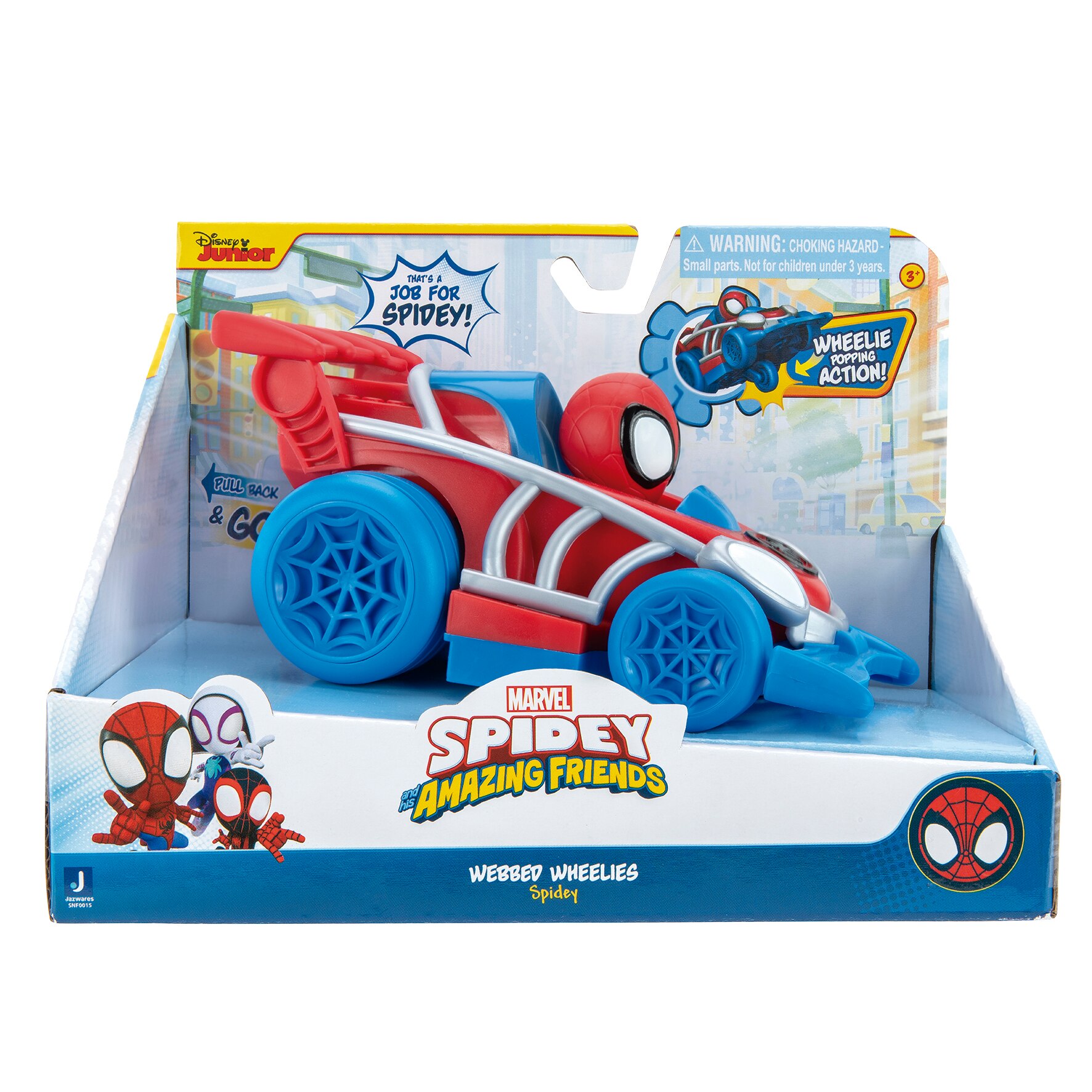 Vehiculo Webbed Wheelies Spidey 3