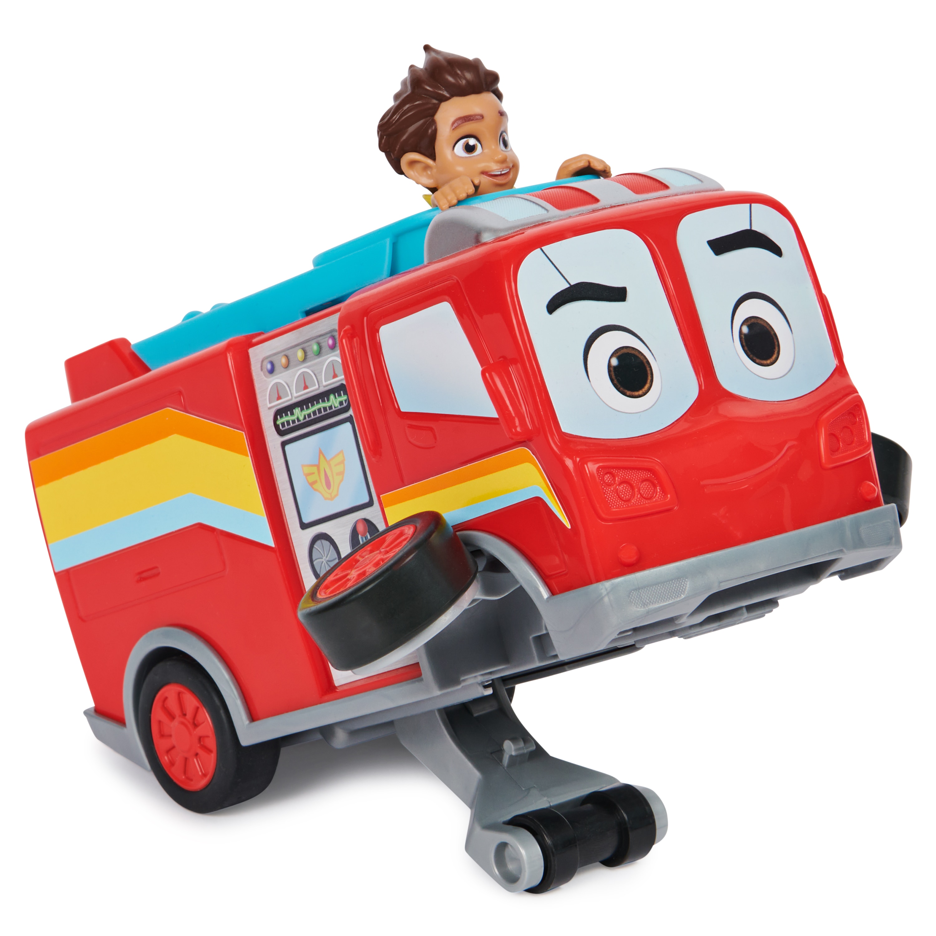 Vehículo acción Bo y Flash Unidad de rescate Firebuds Disney Junior Spin Master 2