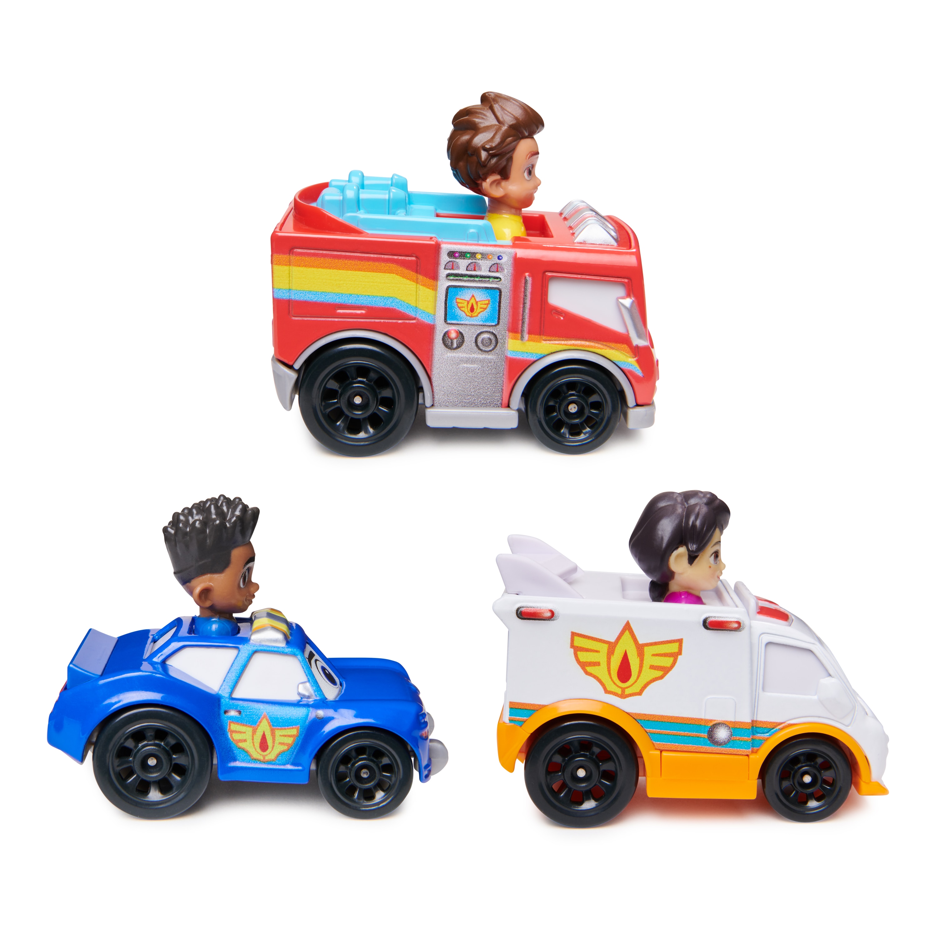 Vehículo Diecast Unidad de Rescate Firebuds Disney Junior Spin Master 2
