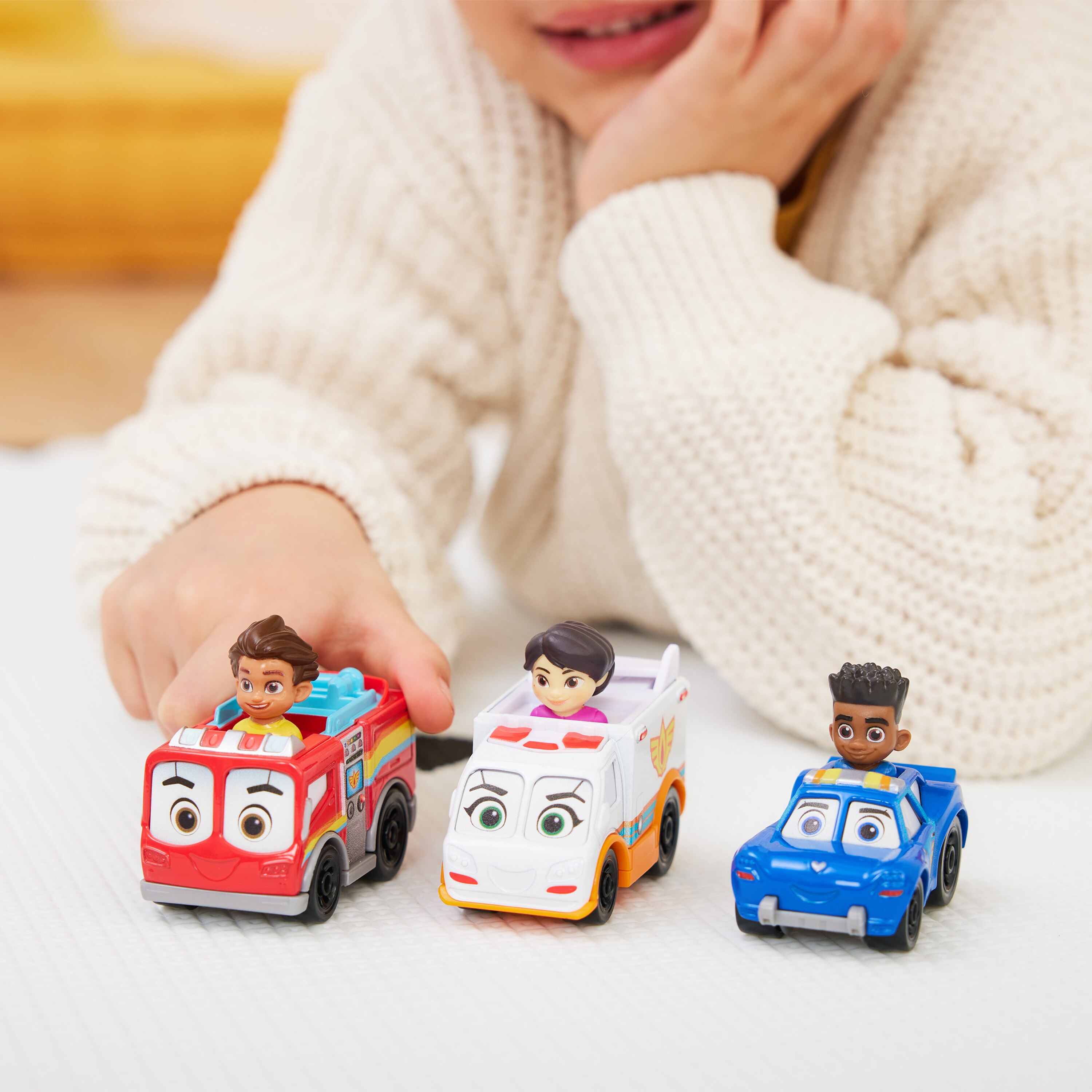 Vehículo Diecast Unidad de Rescate Firebuds Disney Junior Spin Master 4