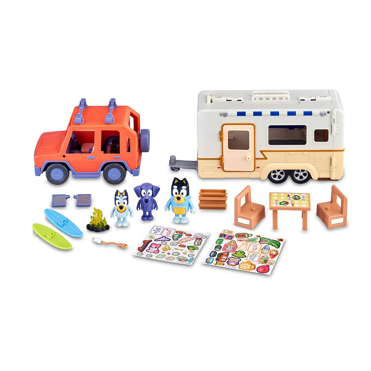 Bluey – Set Cruiser + Campervan Bluey.