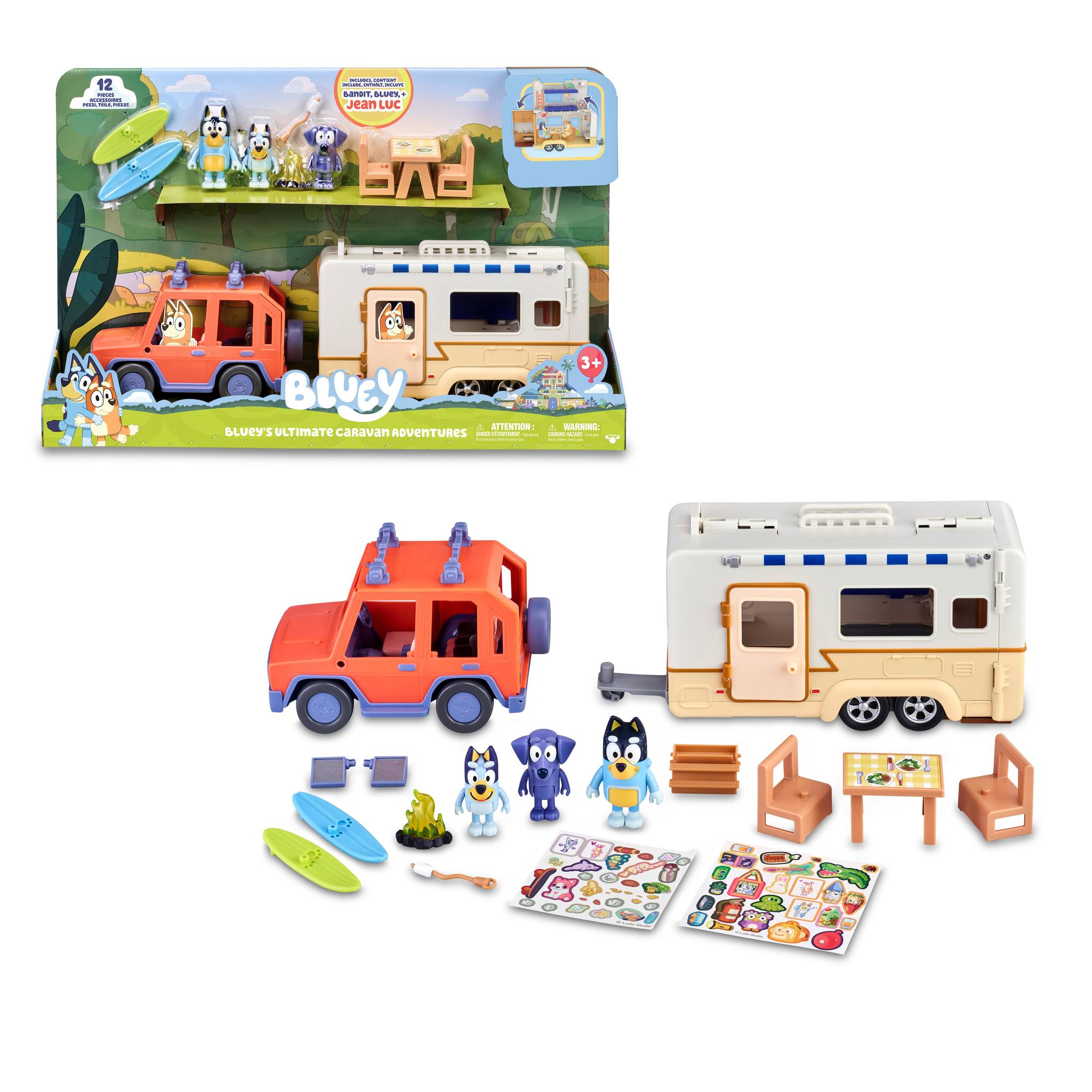 Set Cruiser + Campervan Bluey 3