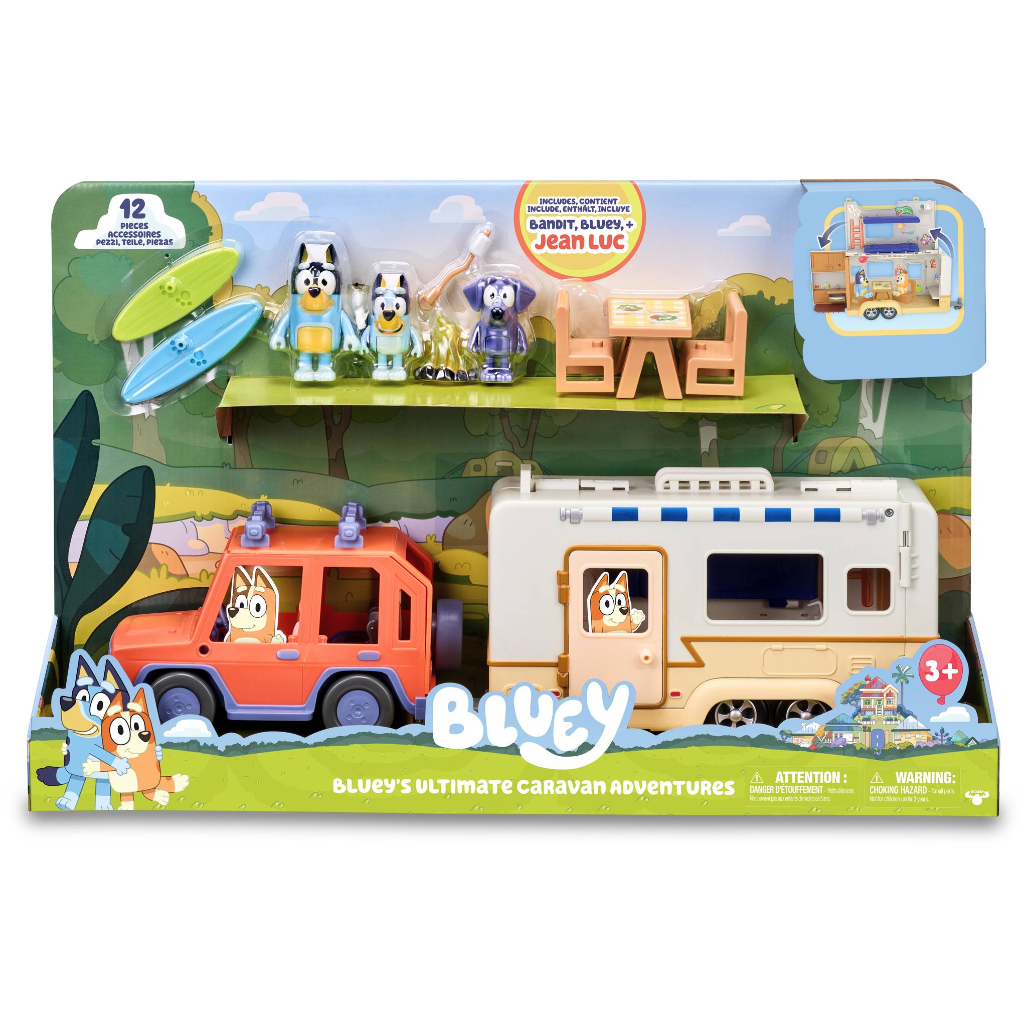 Set Cruiser + Campervan Bluey 8