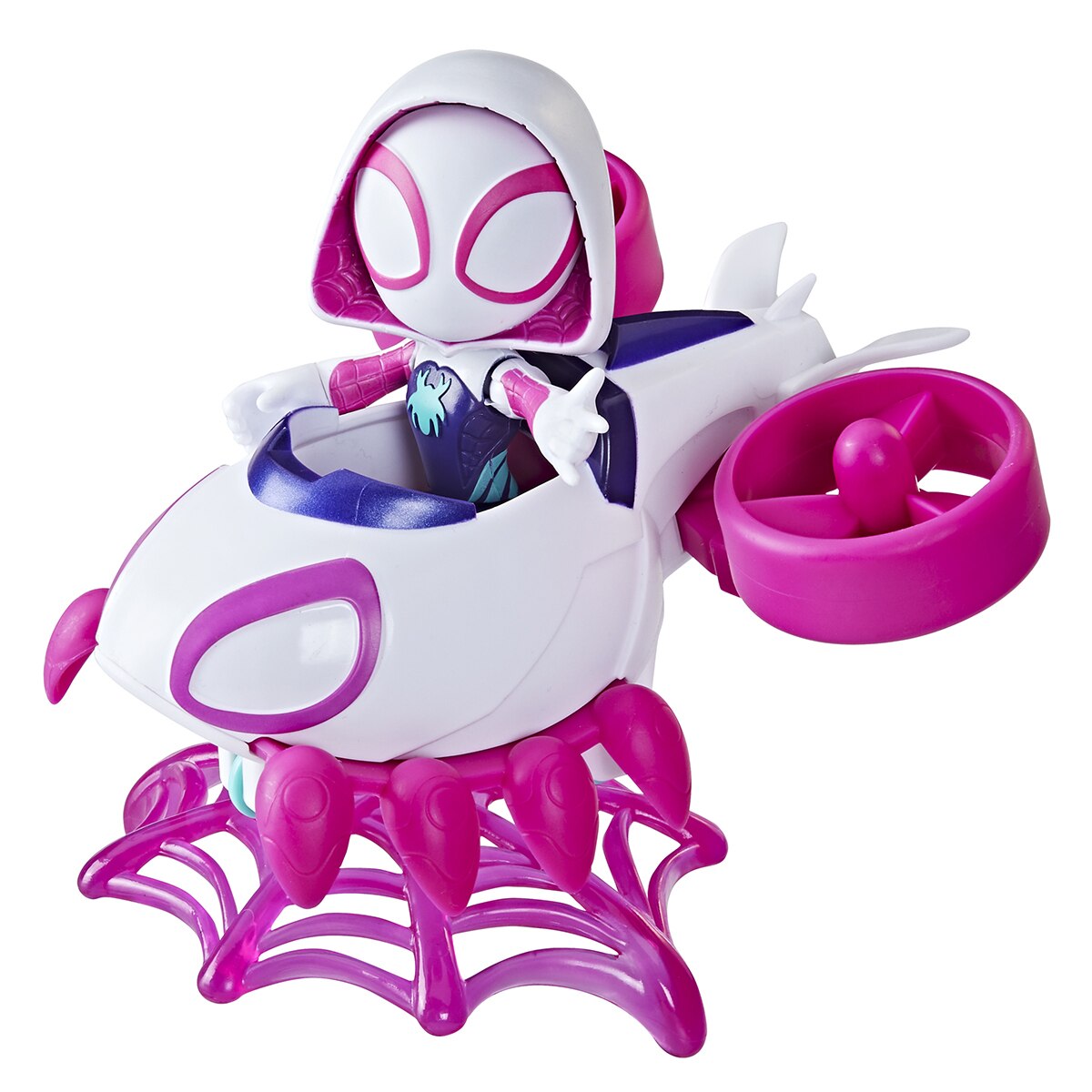 Figura, vehículo y accesorios Spidey Marvel Hasbro 2