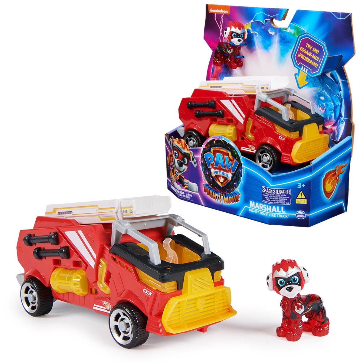 Vehículo Marshall Mighty Movie Patrulla Canina Spin Master 2