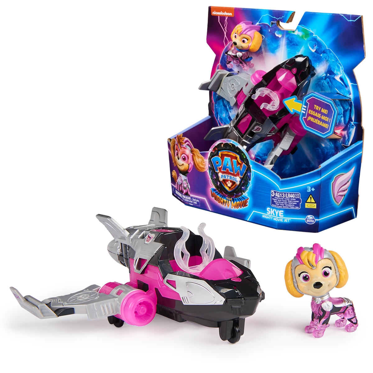 Vehículo Skye Mighty Movie Patrulla Canina Spin Master 2