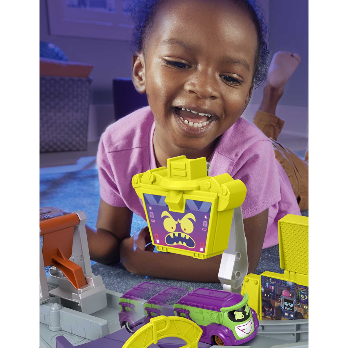 Pista Legión de Zoom Batwheels Mattel 2