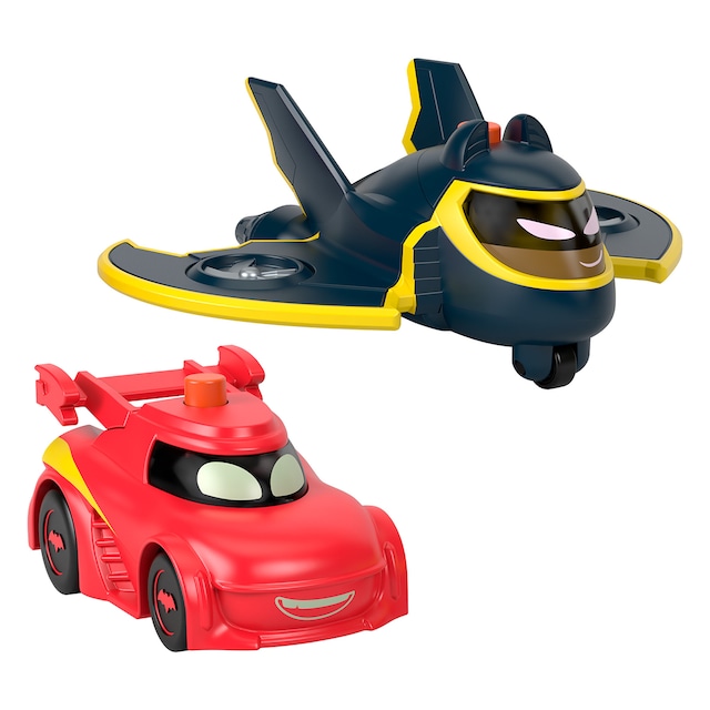 Pack vehículos luces surtidos Batwheels Mattel