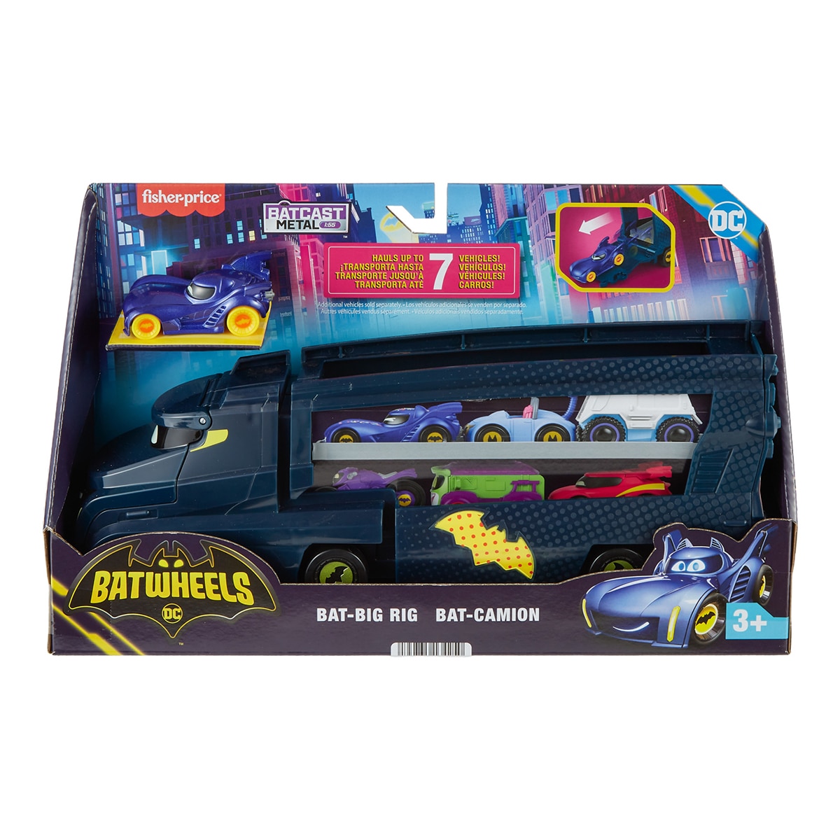 Camión Big-Rig surtido Batwheels Mattel 7
